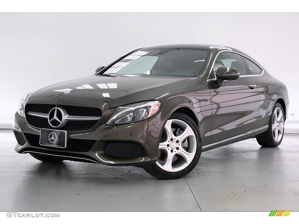 Dakota Brown Metallic 2017 Mercedes-Benz C 300 Coupe Exterior Photo #142728408