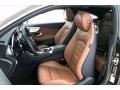Saddle Brown/Black Front Seat Photo for 2017 Mercedes-Benz C #142728420