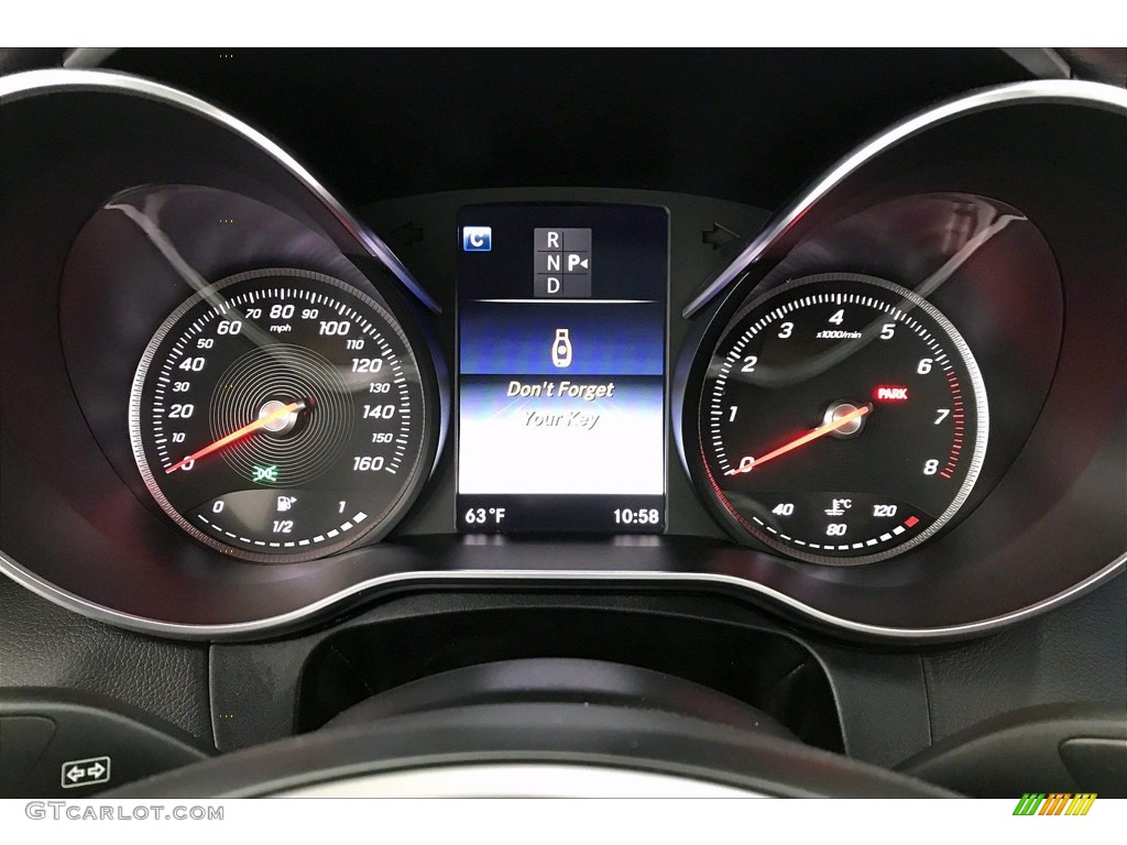 2017 Mercedes-Benz C 300 Coupe Gauges Photo #142728456