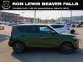 Undercover Green 2022 Kia Soul EX