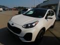 Snow White Pearl 2022 Kia Sportage Nightfall Edition AWD Exterior