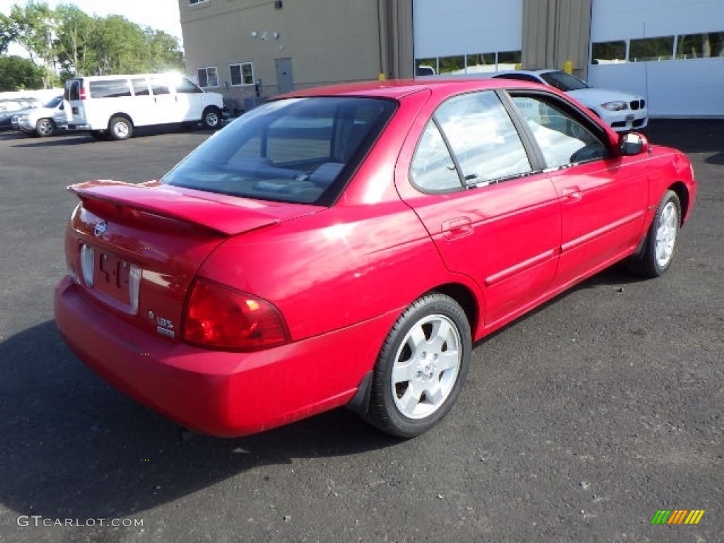 2006 Sentra 1.8 S - Code Red / Sage photo #6
