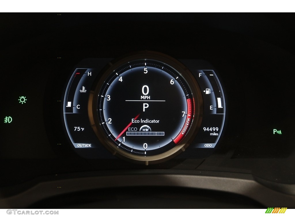 2015 Lexus RC 350 F Sport AWD Gauges Photo #142729767