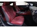 Rioja Red 2015 Lexus RC 350 F Sport AWD Interior Color