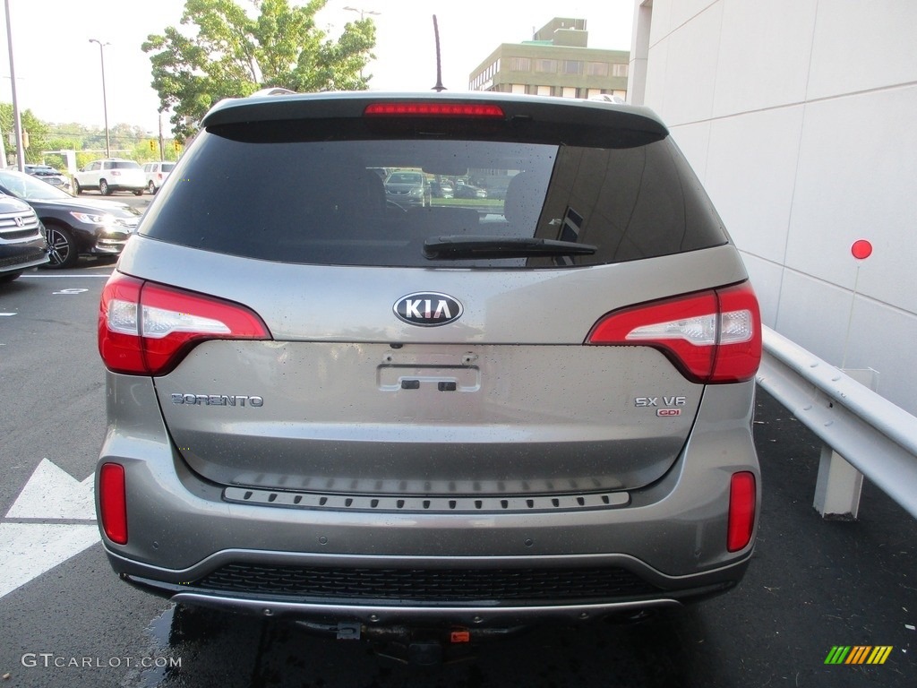 2014 Sorento SX V6 AWD - Titanium Silver / Gray photo #4