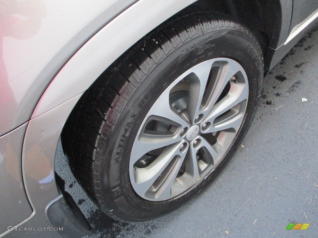 2014 Sorento SX V6 AWD - Titanium Silver / Gray photo #6
