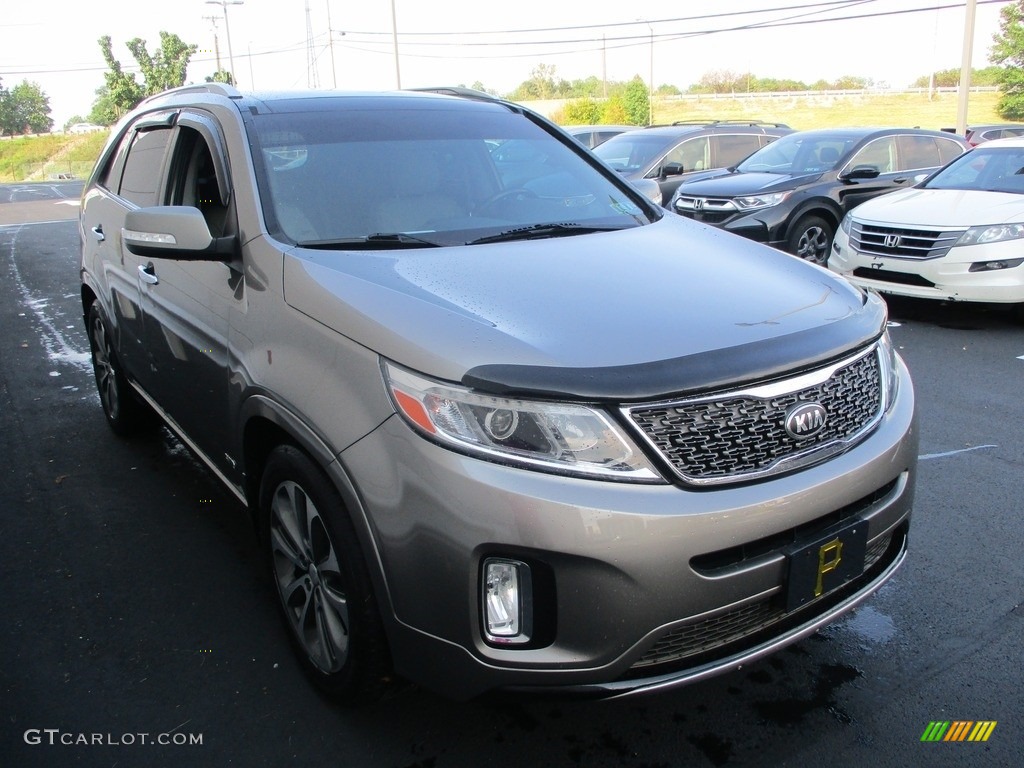 2014 Sorento SX V6 AWD - Titanium Silver / Gray photo #7