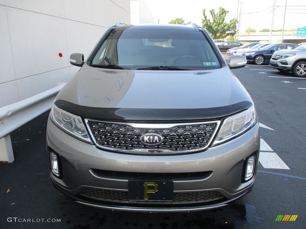 2014 Sorento SX V6 AWD - Titanium Silver / Gray photo #8