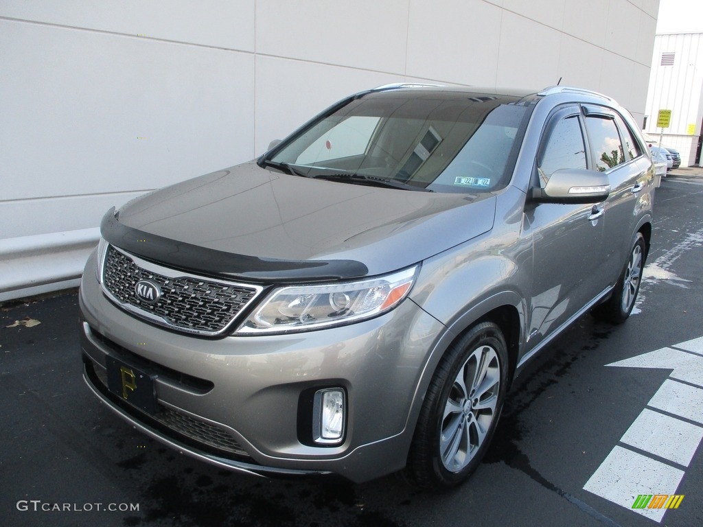 2014 Sorento SX V6 AWD - Titanium Silver / Gray photo #9