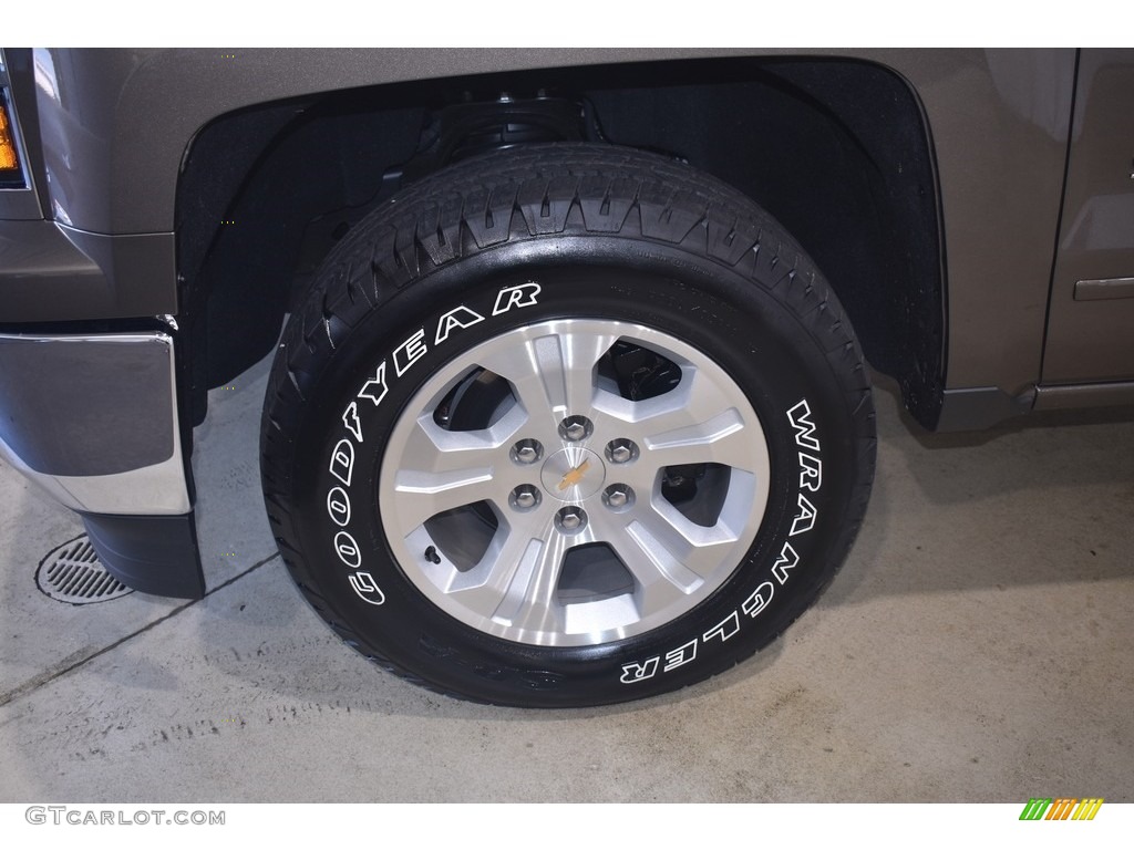 2015 Silverado 1500 LT Z71 Double Cab 4x4 - Brownstone Metallic / Jet Black photo #5