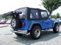 1999 Intense Blue  Pearlcoat Jeep Wrangler Sport 4x4  photo #5