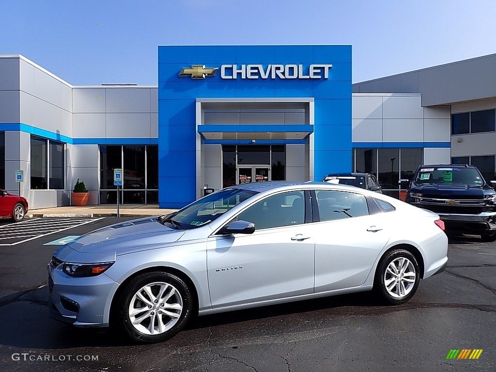 2018 Malibu LT - Arctic Blue Metallic / Jet Black photo #1
