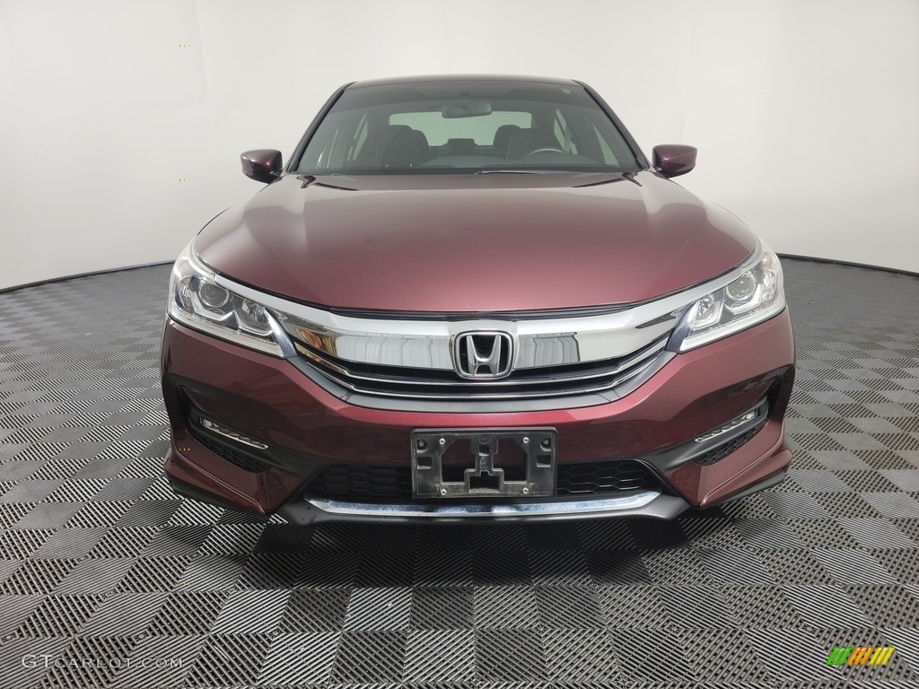 2016 Accord Sport Sedan - Basque Red Pearl II / Black photo #3