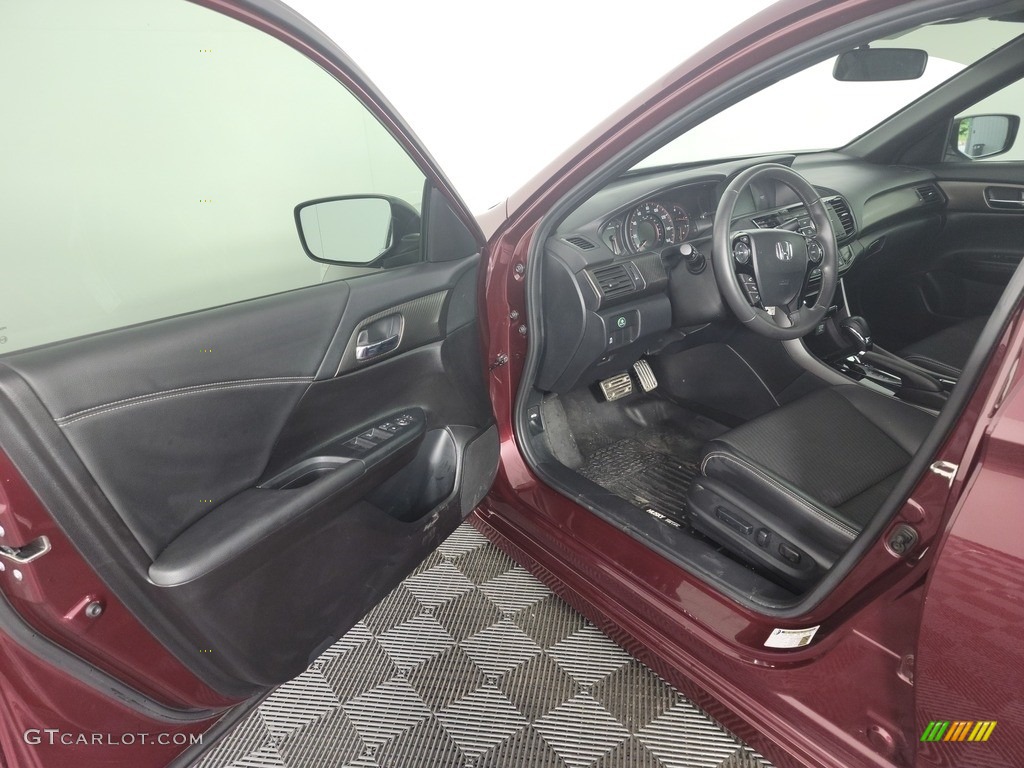 2016 Accord Sport Sedan - Basque Red Pearl II / Black photo #11