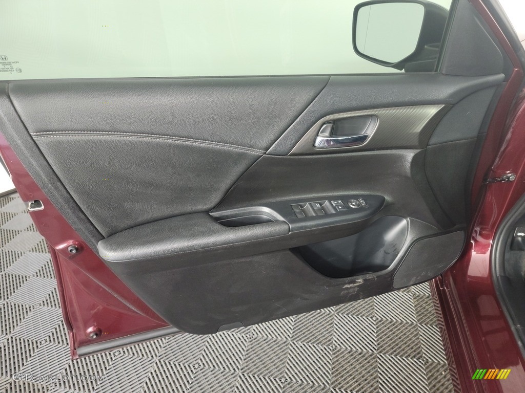 2016 Honda Accord Sport Sedan Black Door Panel Photo #142732399