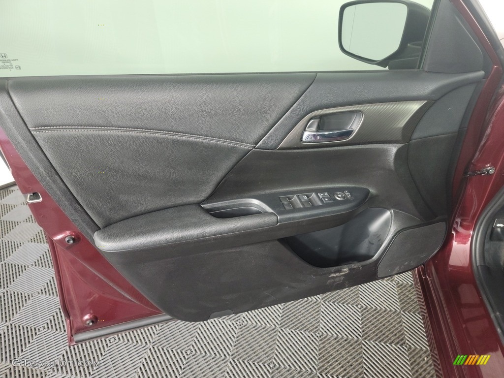 2016 Accord Sport Sedan - Basque Red Pearl II / Black photo #12