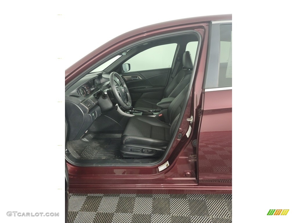 2016 Accord Sport Sedan - Basque Red Pearl II / Black photo #14
