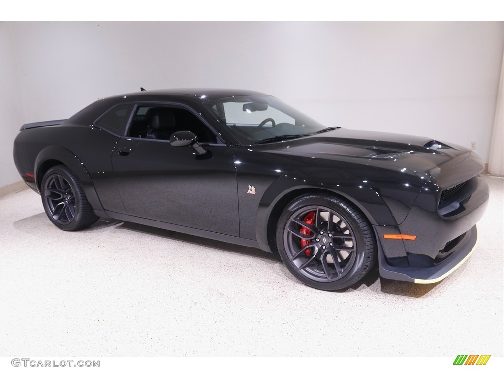 2020 Challenger R/T Scat Pack Widebody - Pitch Black / Black photo #1