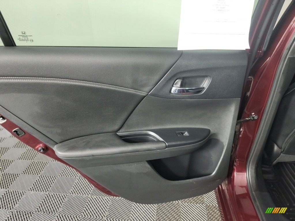 2016 Honda Accord Sport Sedan Black Door Panel Photo #142732562