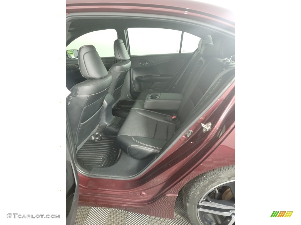 2016 Accord Sport Sedan - Basque Red Pearl II / Black photo #24