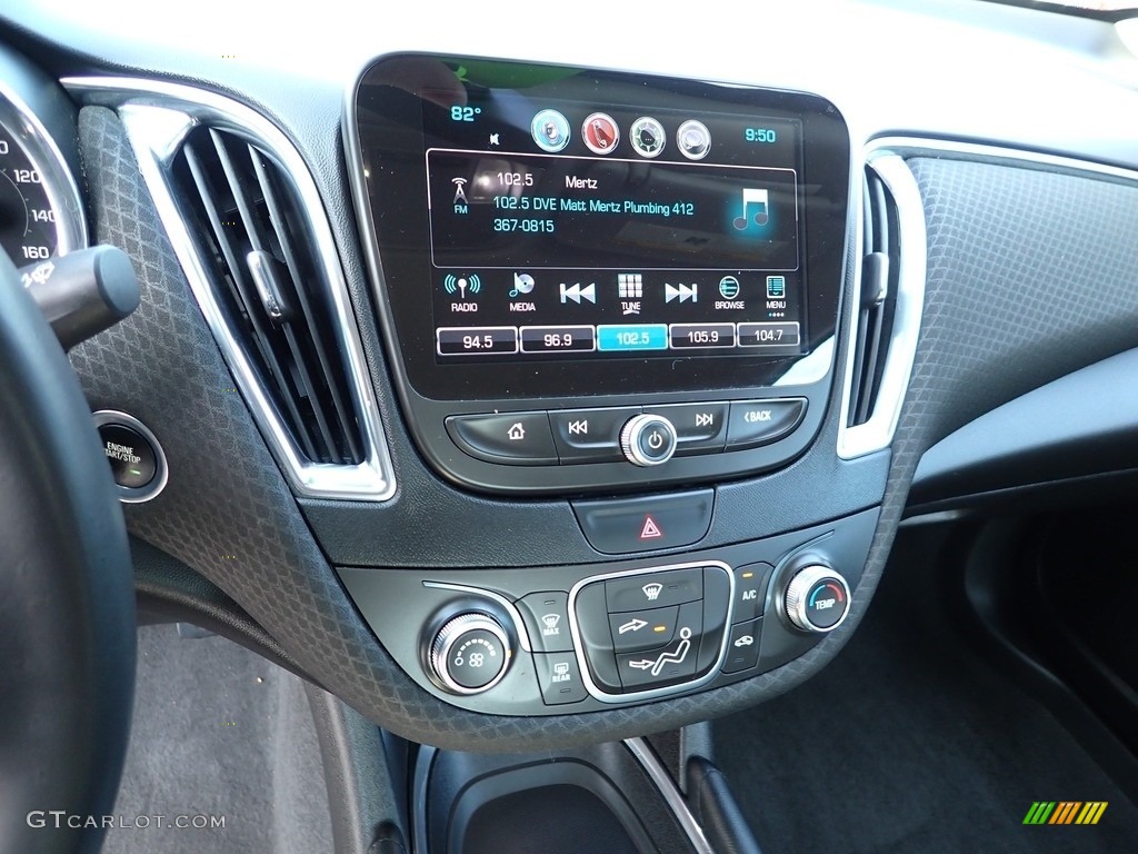 2018 Malibu LT - Arctic Blue Metallic / Jet Black photo #27