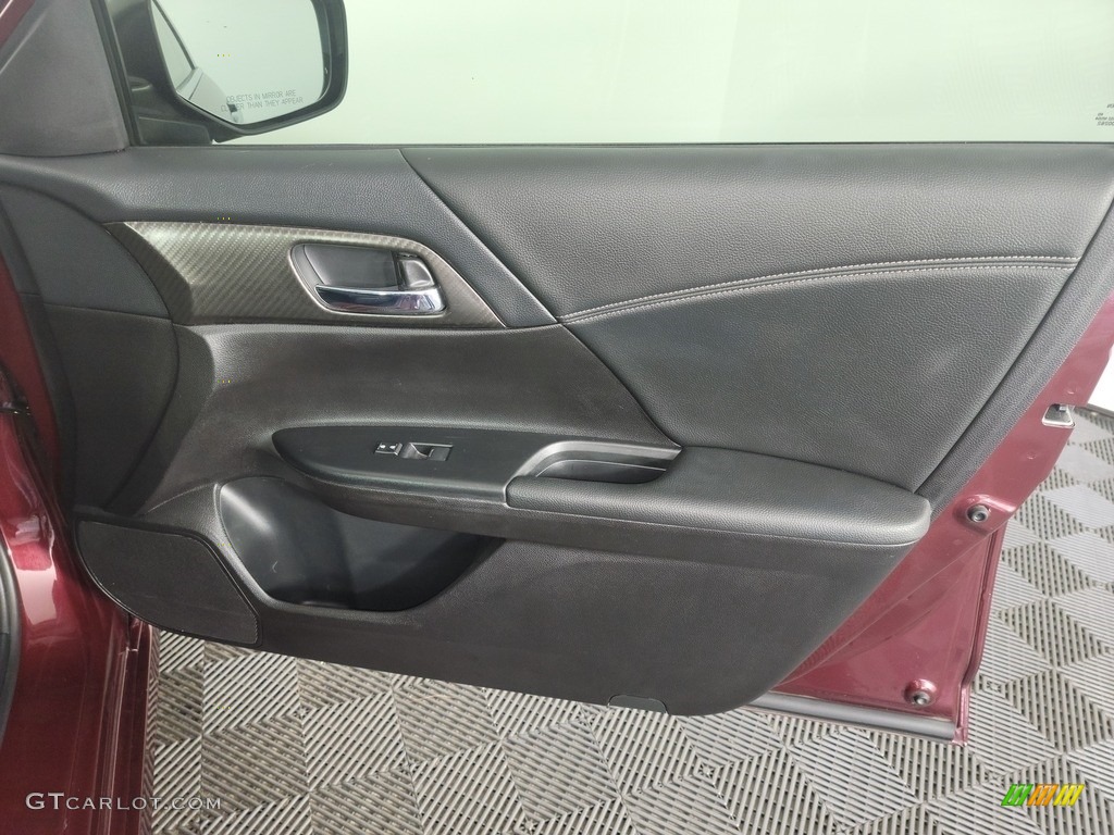 2016 Honda Accord Sport Sedan Black Door Panel Photo #142732604