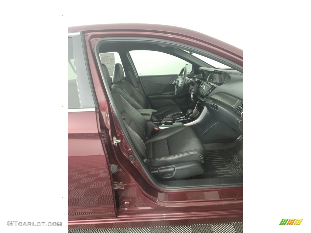2016 Accord Sport Sedan - Basque Red Pearl II / Black photo #27