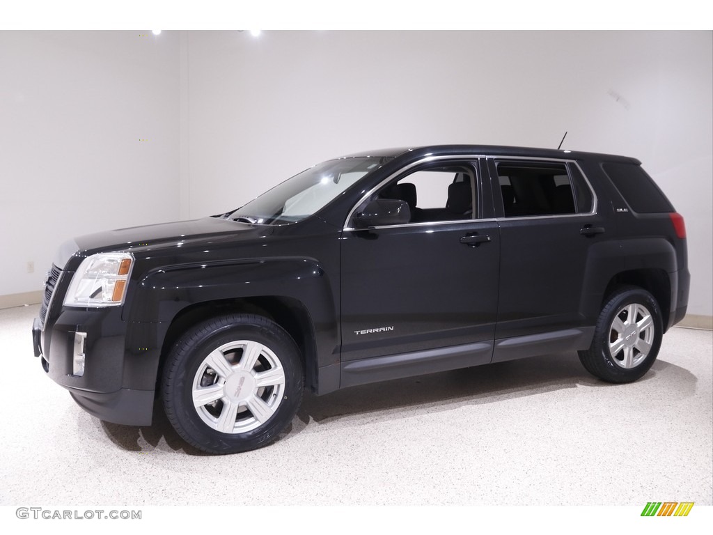2014 Terrain SLE AWD - Carbon Black Metallic / Jet Black photo #3