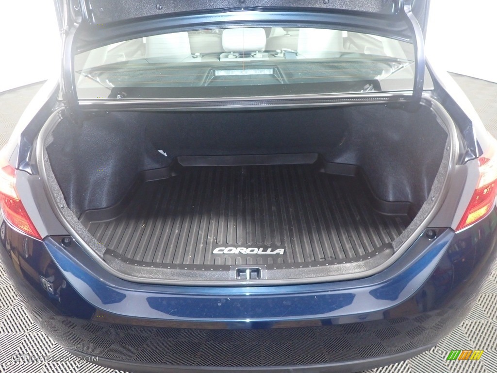 2018 Corolla LE - Blue Crush Metallic / Ash/Dark Gray photo #15
