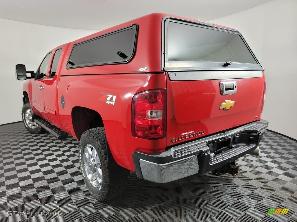 Victory Red 2012 Chevrolet Silverado 2500HD LT Extended Cab 4x4 Exterior Photo #142733810