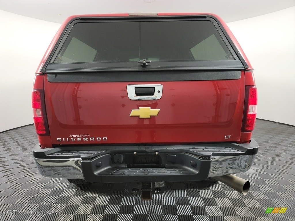 2012 Silverado 2500HD LT Extended Cab 4x4 - Victory Red / Ebony photo #6