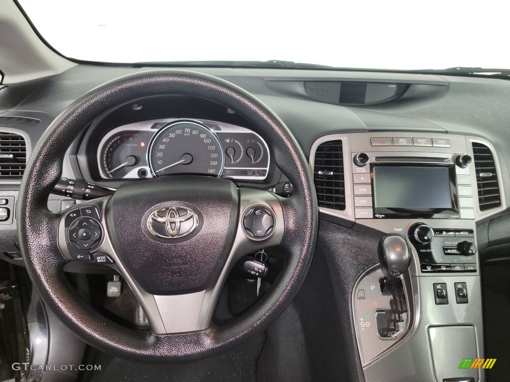 2015 Toyota Venza XLE Black Dashboard Photo #142733834