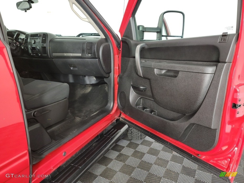 2012 Silverado 2500HD LT Extended Cab 4x4 - Victory Red / Ebony photo #25