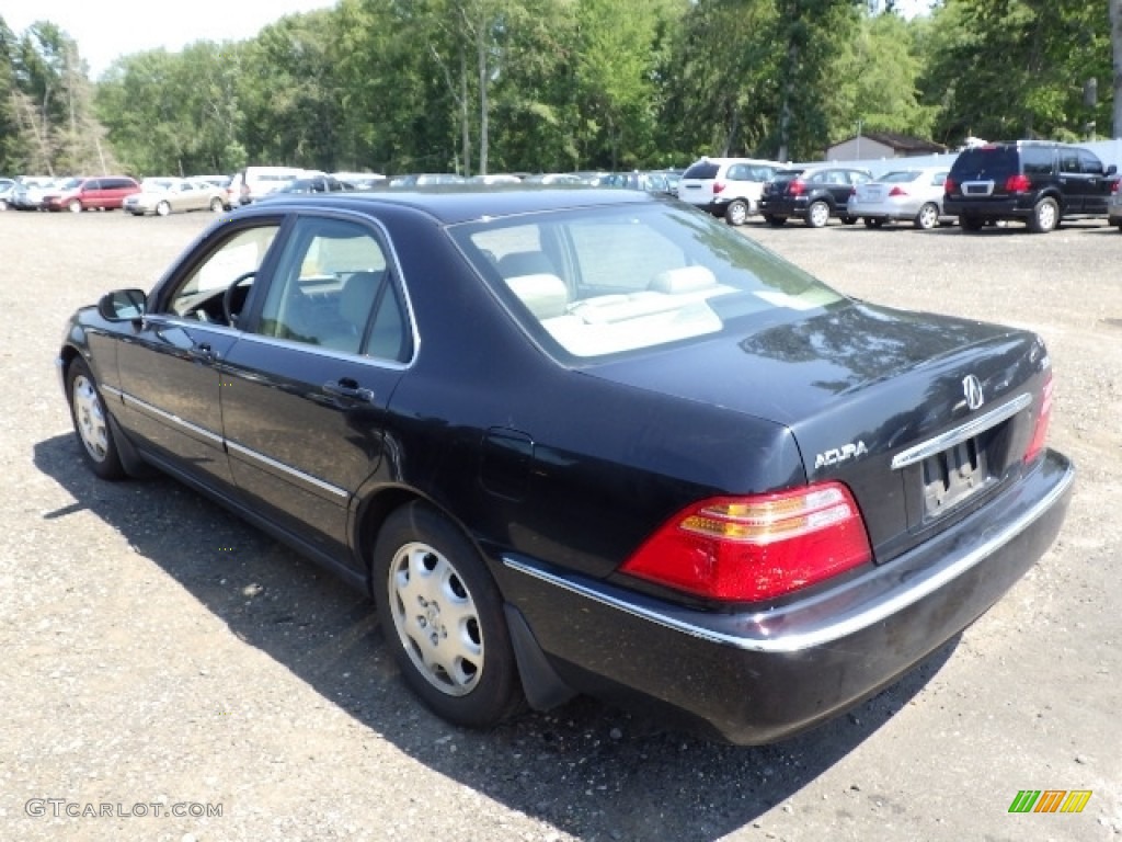 Nighthawk Black Pearl 1999 Acura RL 3.5 Sedan Exterior Photo #142734329