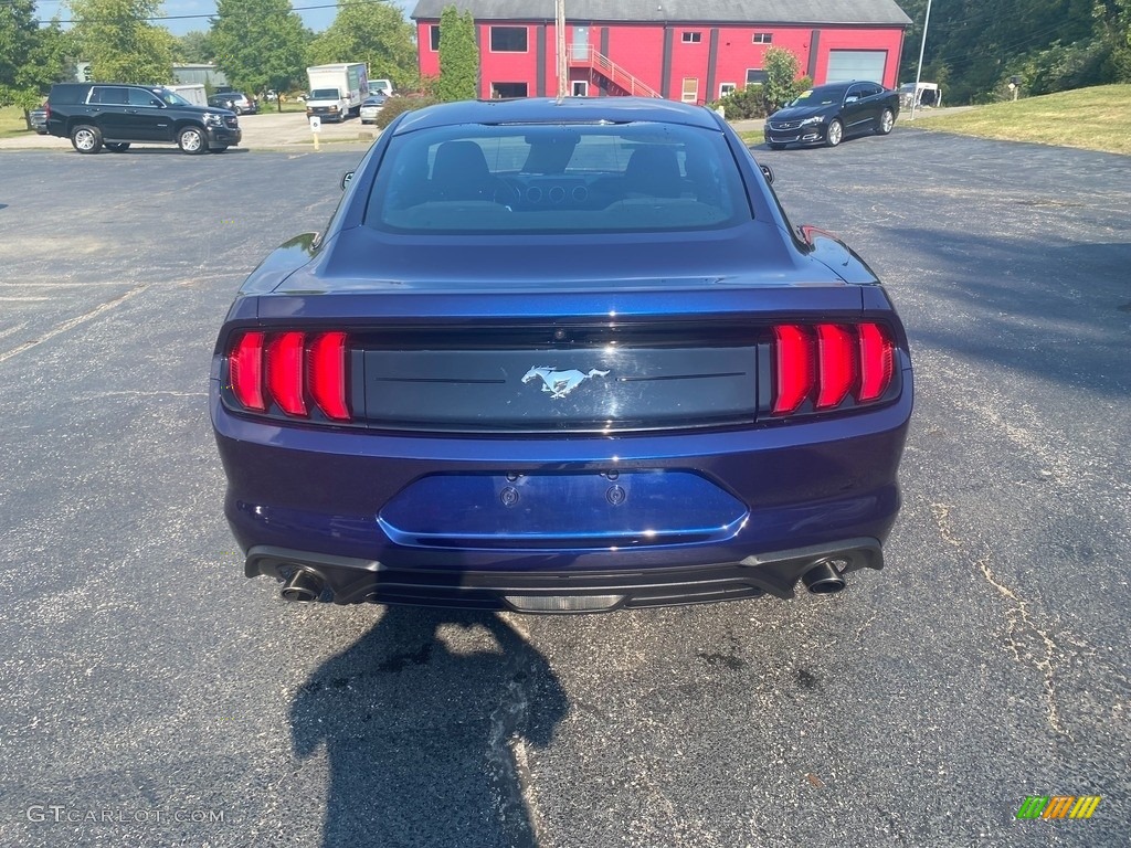 2018 Mustang EcoBoost Fastback - Lightning Blue / Ebony photo #7