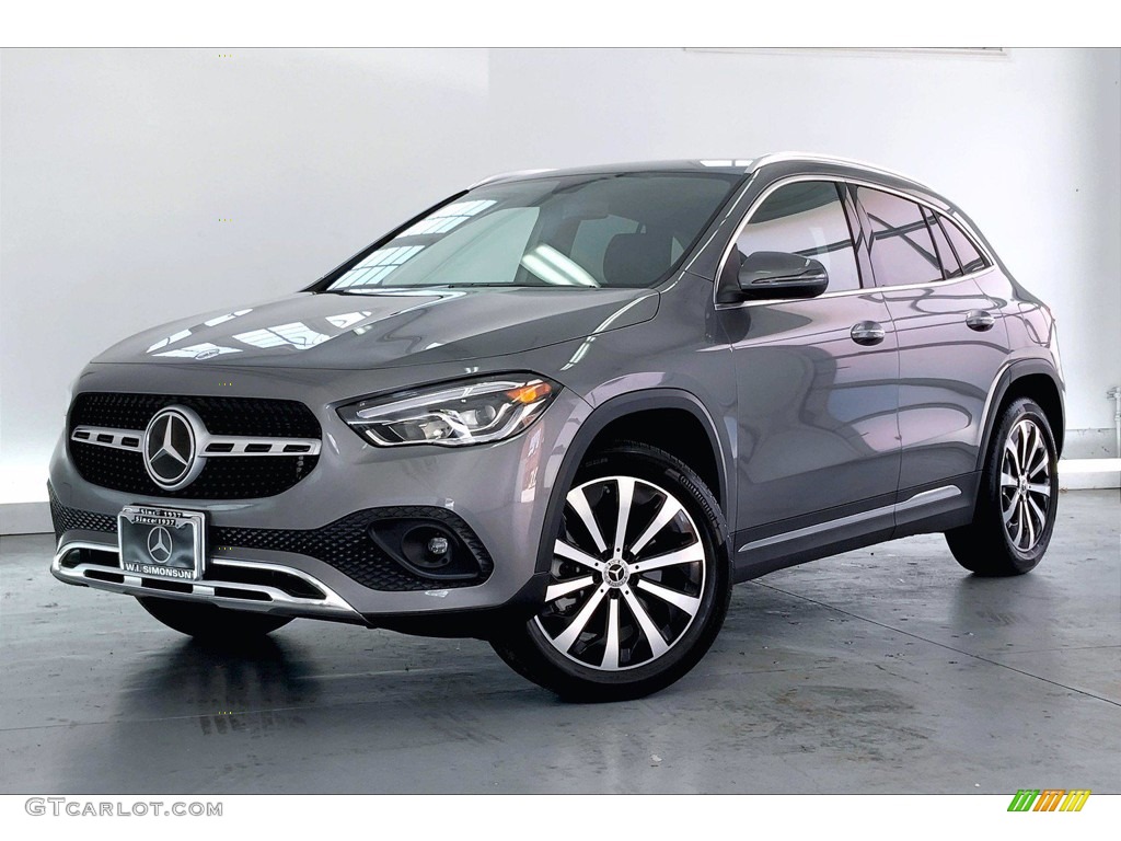 2021 GLA 250 - Mountain Grey Metallic / Black photo #12