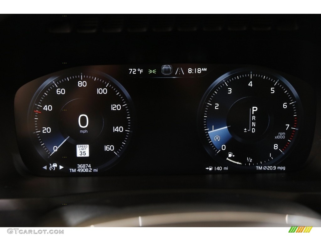 2018 Volvo XC90 T5 AWD Gauges Photos