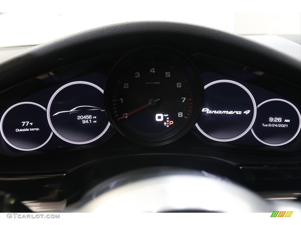 2018 Panamera 4 - Agate Grey Metallic / Black photo #9