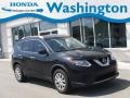2016 Magnetic Black Nissan Rogue S AWD  photo #1