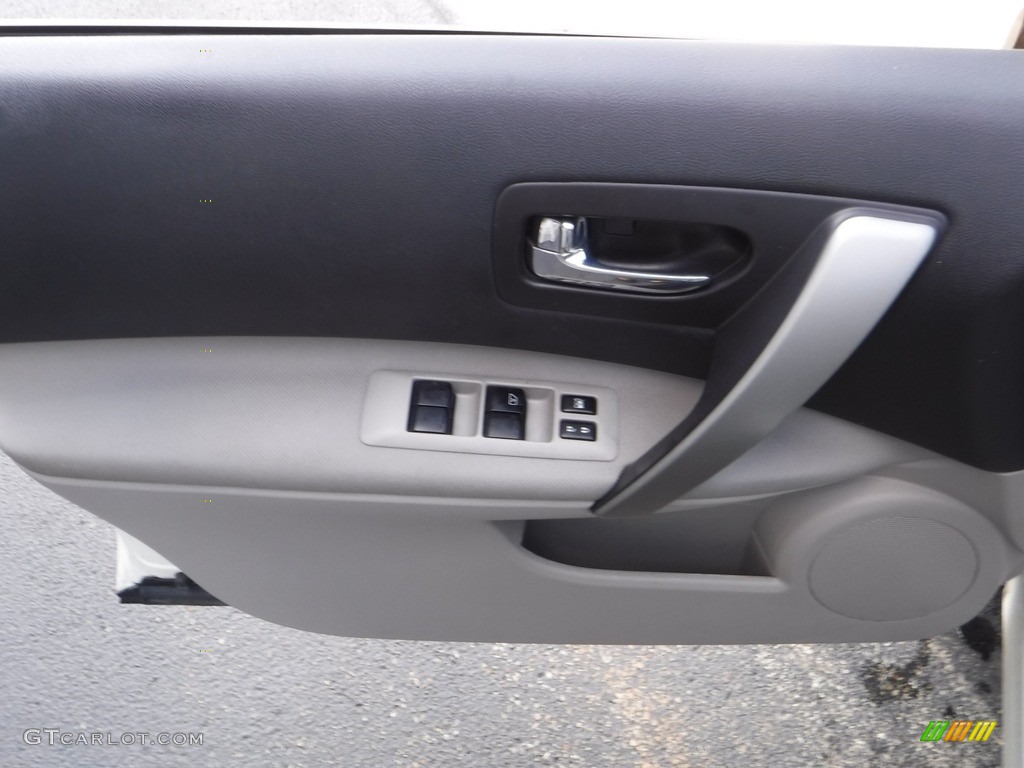 2008 Rogue SL AWD - Phantom White Pearl / Gray photo #13