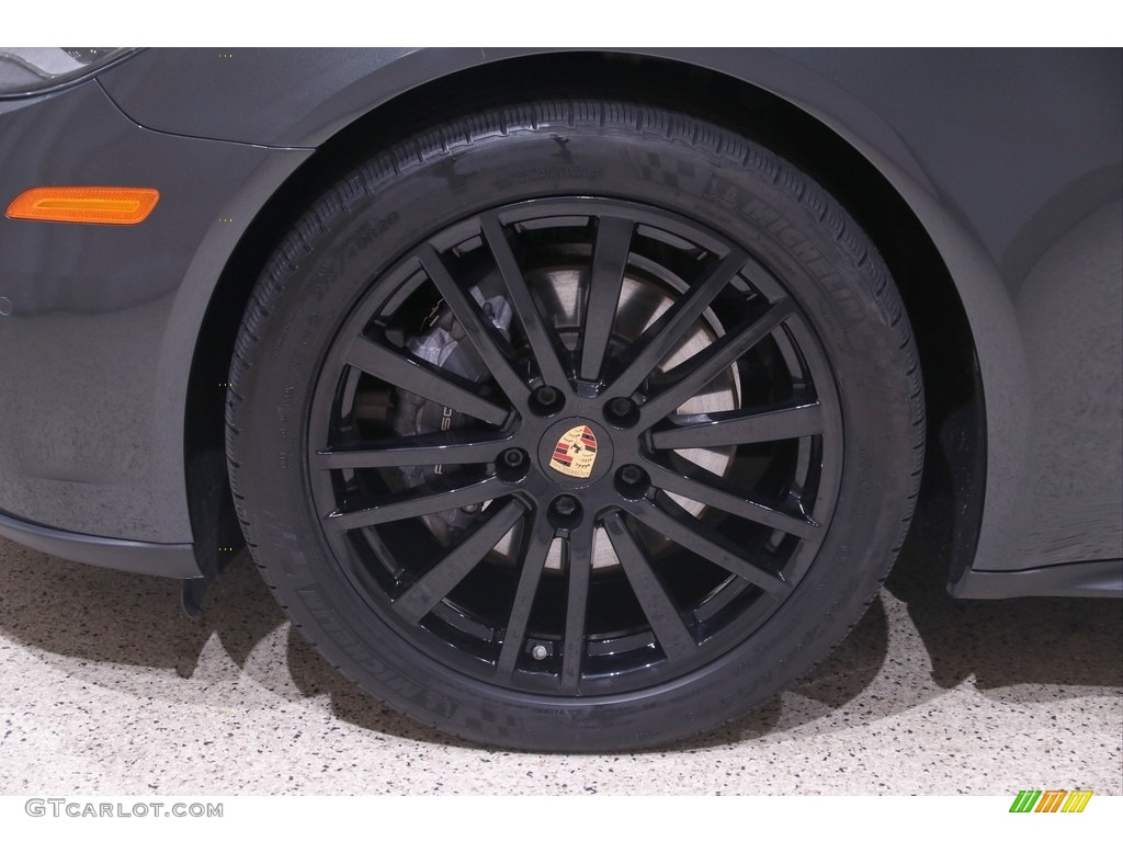 2018 Panamera 4 - Agate Grey Metallic / Black photo #33