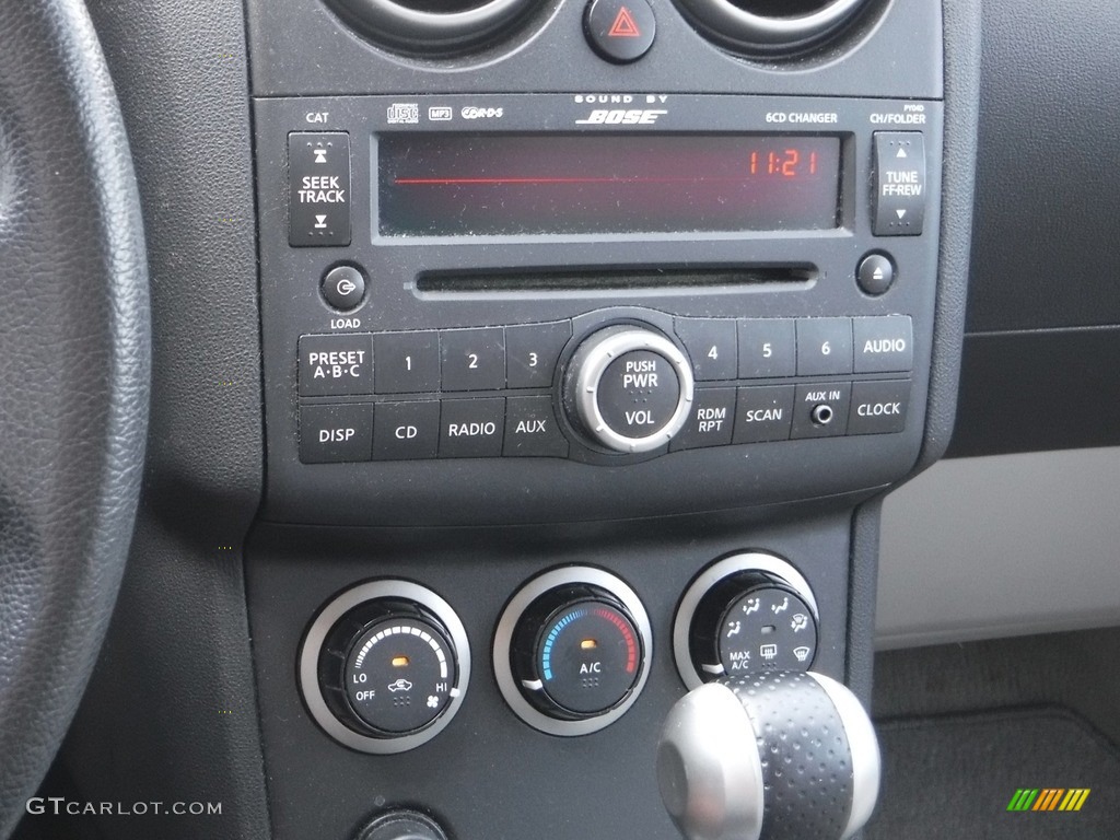 2008 Rogue SL AWD - Phantom White Pearl / Gray photo #18