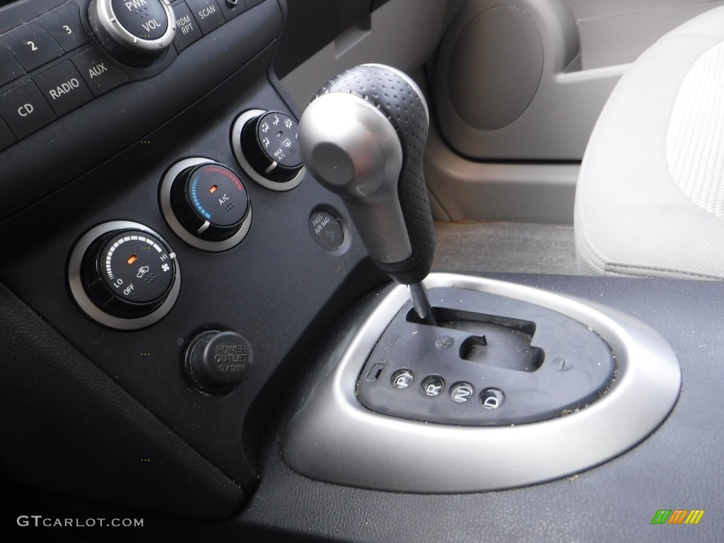 2008 Rogue SL AWD - Phantom White Pearl / Gray photo #20