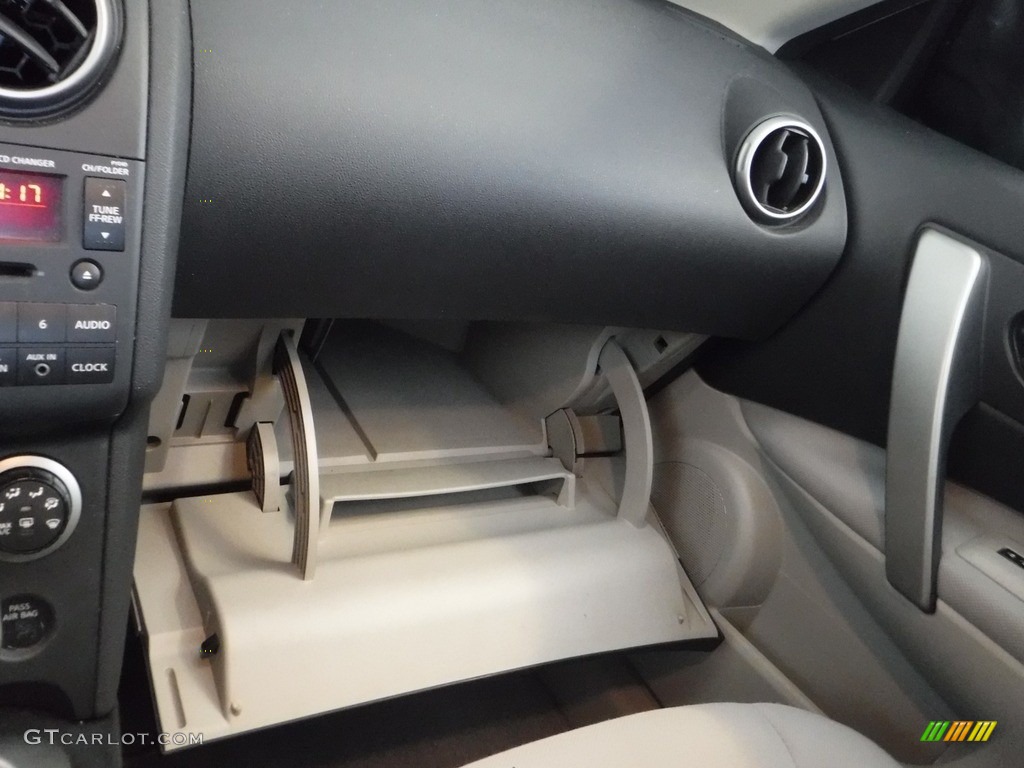 2008 Rogue SL AWD - Phantom White Pearl / Gray photo #22