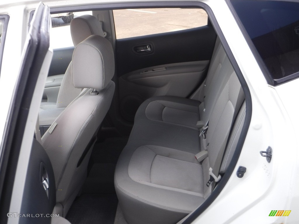 2008 Rogue SL AWD - Phantom White Pearl / Gray photo #23