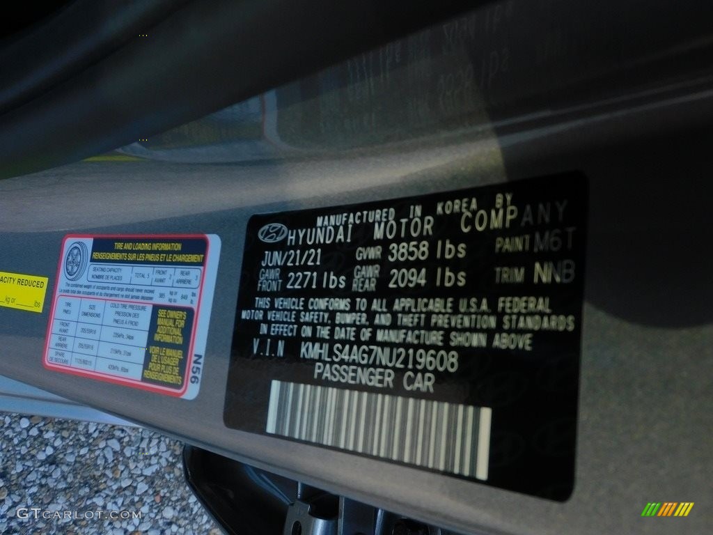 2022 Elantra SEL - Gray / Black photo #20