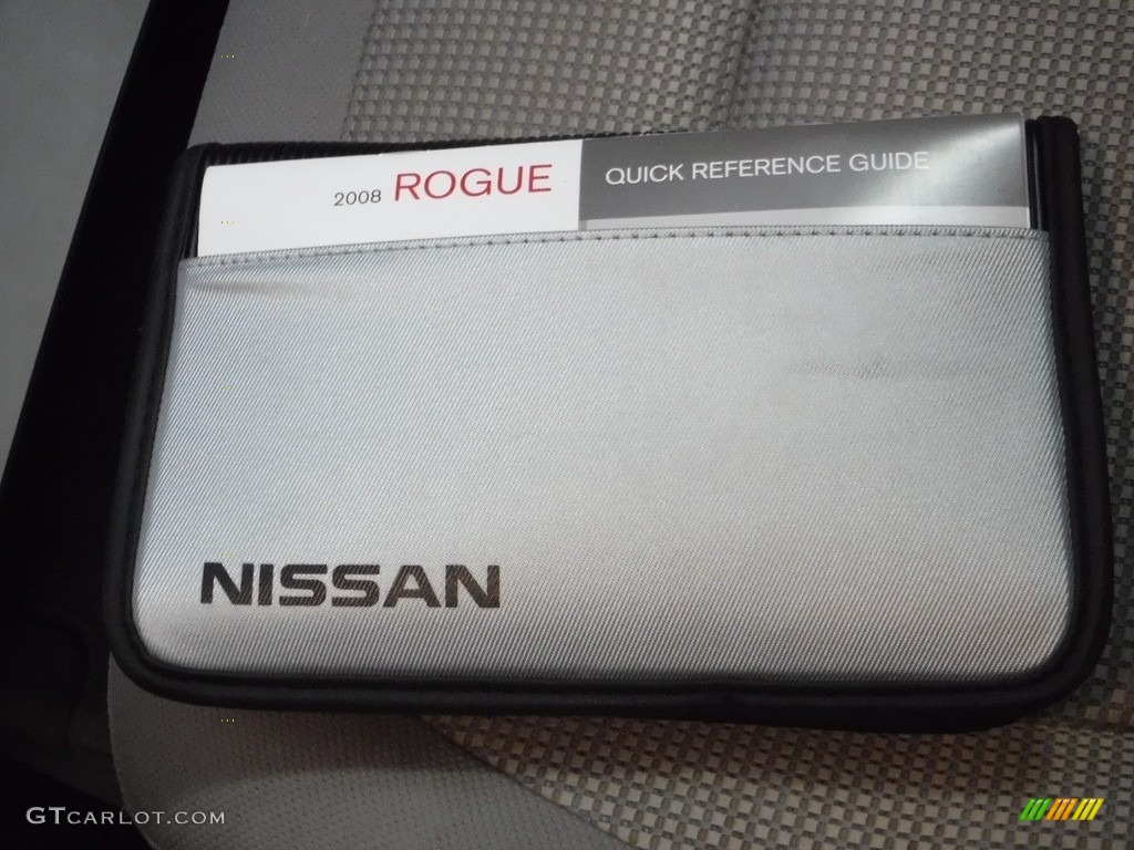 2008 Rogue SL AWD - Phantom White Pearl / Gray photo #25