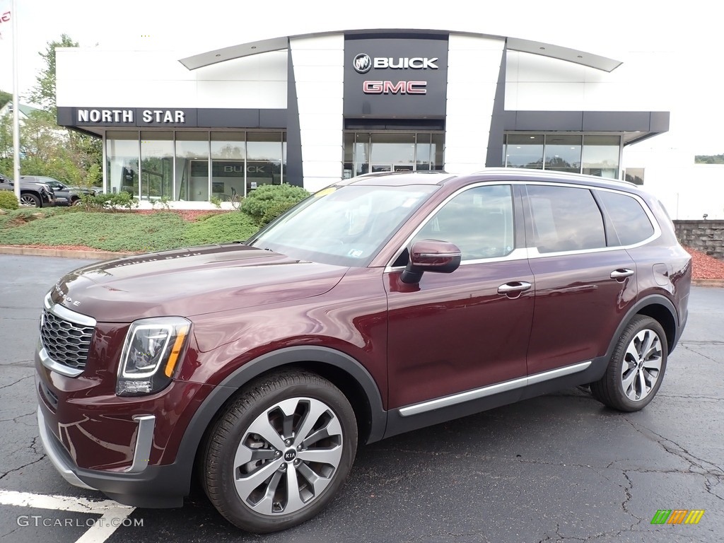 2020 Telluride S AWD - Sangria / Black photo #1