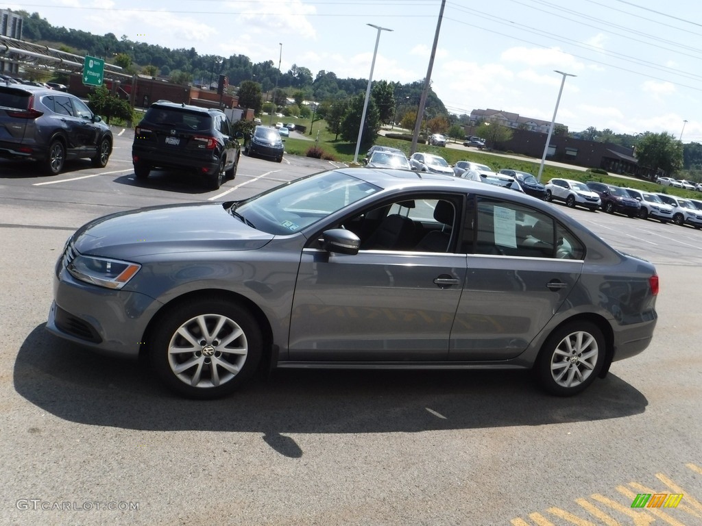 2014 Jetta SE Sedan - Platinum Gray Metallic / Titan Black photo #6