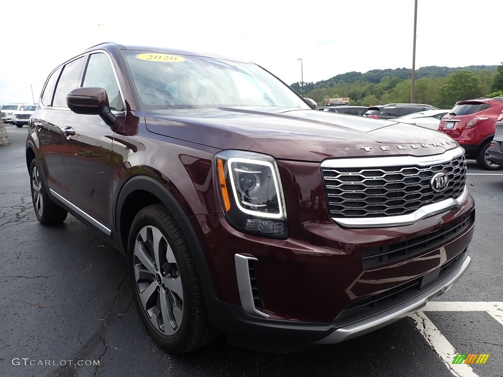 2020 Telluride S AWD - Sangria / Black photo #4